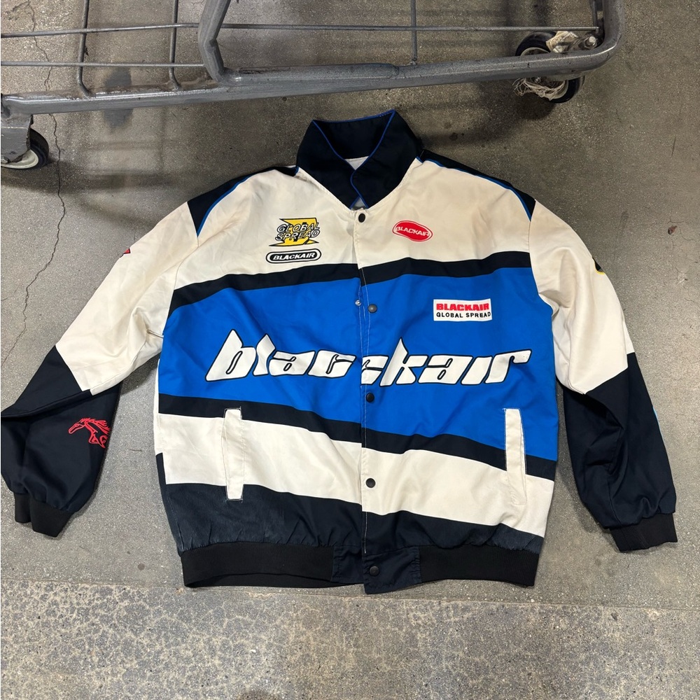 Racing nascar black air jacket
